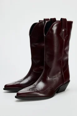 Online BOTA COWBOY PIEL Mujer Zapatos