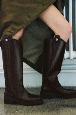 Clearance BOTA DETALLE METÁLICO PIEL Mujer Zapatos