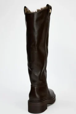 Clearance BOTA DETALLE METÁLICO PIEL Mujer Zapatos