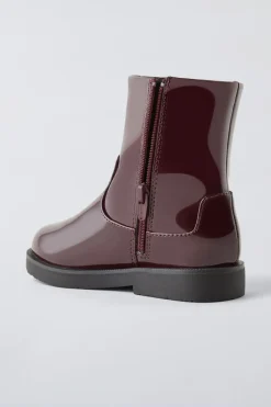 Niños ZARA 1½ - 6 Años·Zapatos<BOTA EFECTO ACHAROLADO