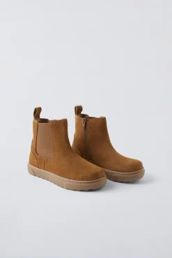 Niños ZARA 1½ - 6 Años·Zapatos|1½ - 6 Años·Zapatos<BOTA ELÁSTICO PIEL