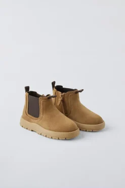 Niños ZARA 1½ - 6 Años·Zapatos|1½ - 6 Años·Zapatos<BOTA ELÁSTICO PIEL