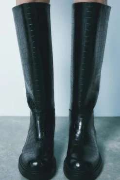 Sale BOTA HÍPICA EFECTO COCO Mujer Zapatos