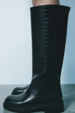 Sale BOTA HÍPICA EFECTO COCO Mujer Zapatos