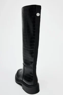 Sale BOTA HÍPICA EFECTO COCO Mujer Zapatos