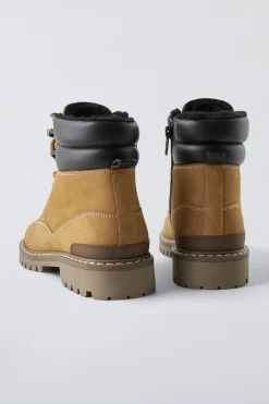 Niños ZARA 6 - 14 Años·Zapatos|6 - 14 Años·Zapatos<BOTA MONTAÑA PIEL