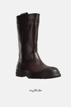 New BOTA PIEL CAÑA ALTA Hombre Zapatos