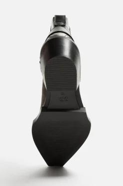 New BOTA PIEL COWBOY Hombre Zapatos