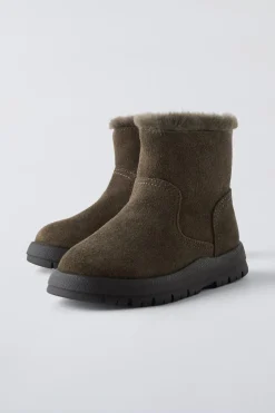 Niños ZARA 1½ - 6 Años·Zapatos|1½ - 6 Años·Zapatos<BOTA PIEL FORRADA