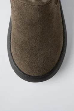 Niños ZARA 1½ - 6 Años·Zapatos|1½ - 6 Años·Zapatos<BOTA PIEL FORRADA