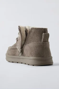 Niños ZARA 1½ - 6 Años·Zapatos|1½ - 6 Años·Zapatos<BOTA PIEL FORRADA