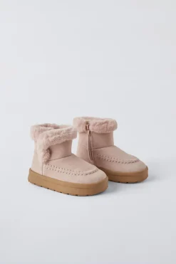 Niños ZARA 1½ - 6 Años·Zapatos<BOTA PIEL FORRADA
