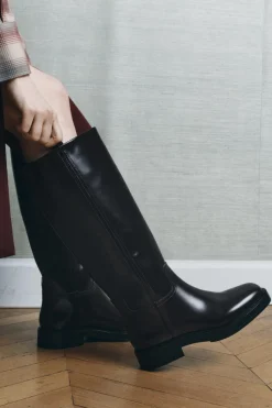 Hot BOTA PLANA Mujer Zapatos