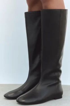 Outlet BOTA PLANA PIEL Mujer Zapatos