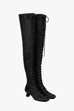 Hot BOTA TACÓN ACORDONADA PIEL X STEFANO PILATI Mujer Zapatos