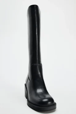 Sale BOTA TACÓN ANCHO Mujer Zapatos