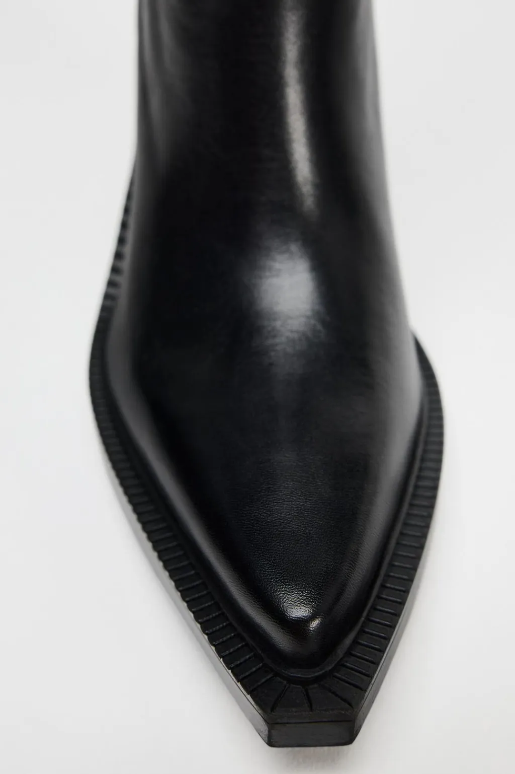 Hot BOTA TACÓN ANCHO PIEL Mujer Zapatos