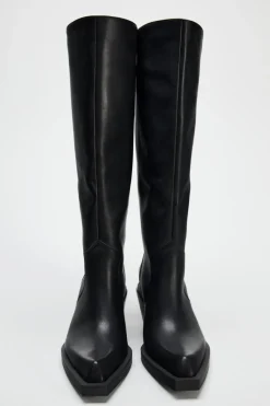 Fashion BOTA TACÓN COWBOY PIEL Mujer Zapatos