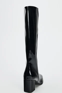 Fashion BOTA TACÓN EFECTO ACHAROLADO Mujer Zapatos