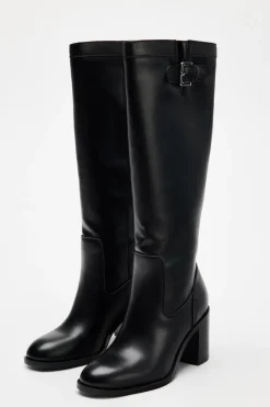 Fashion BOTA TACÓN HEBILLA Mujer Zapatos