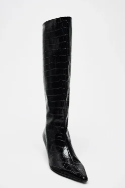 Outlet BOTA TACÓN KITTEN EFECTO COCO Mujer Zapatos