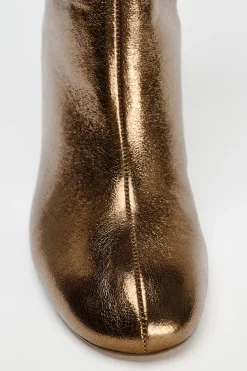 Sale BOTA TACÓN KITTEN METALIZADA Mujer Zapatos