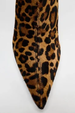 Best BOTA TACÓN PIEL ESTAMPADO ANIMAL Mujer Zapatos