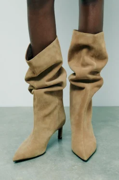 New BOTA TACÓN SERRAJE Mujer Zapatos