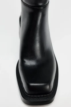 Sale BOTA XL PUNTA CUADRADA Mujer Zapatos