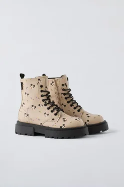 Niños ZARA 6 - 14 Años·Zapatos<BOTIN CORDONES MICKEY MOUSE © DISNEY