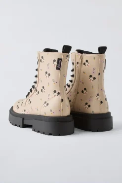 Niños ZARA 6 - 14 Años·Zapatos<BOTIN CORDONES MICKEY MOUSE © DISNEY