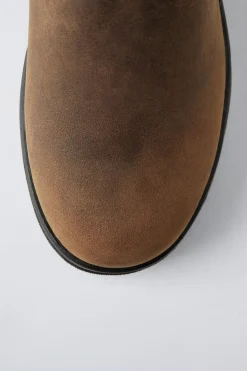 Niños ZARA 6 - 14 Años·Zapatos|6 - 14 Años·Zapatos<BOTÍN CHELSEA PIEL