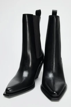 Online BOTÍN COWBOY PIEL Mujer Zapatos