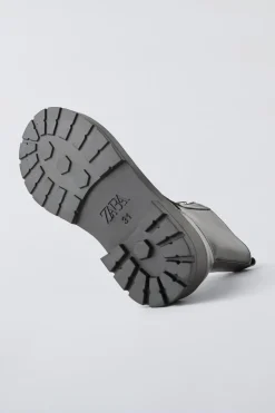 Niños ZARA 6 - 14 Años·Zapatos<BOTÍN CREMALLERA