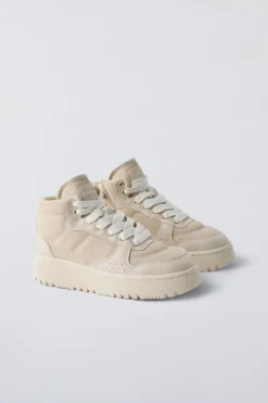 Niños ZARA 6 - 14 Años·Zapatos<BOTÍN DEPORTIVO ACOLCHADO