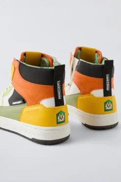 Niños ZARA 6 - 14 Años·Zapatos|6 - 14 Años·Zapatos<BOTÍN DEPORTIVO MINECRAFT © MOJANG AB. ™