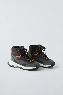 Niños ZARA 6 - 14 Años·Zapatos<BOTÍN DEPORTIVO MONTAÑA