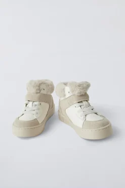 Niños ZARA 1½ - 6 Años·Zapatos|1½ - 6 Años·Zapatos<BOTÍN DEPORTIVO PELO