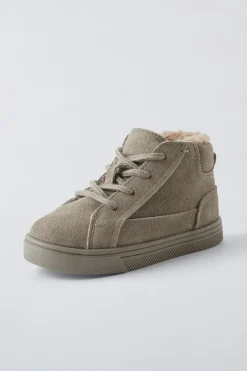 Niños ZARA 1½ - 6 Años·Zapatos|1½ - 6 Años·Zapatos<BOTÍN DEPORTIVO PIEL