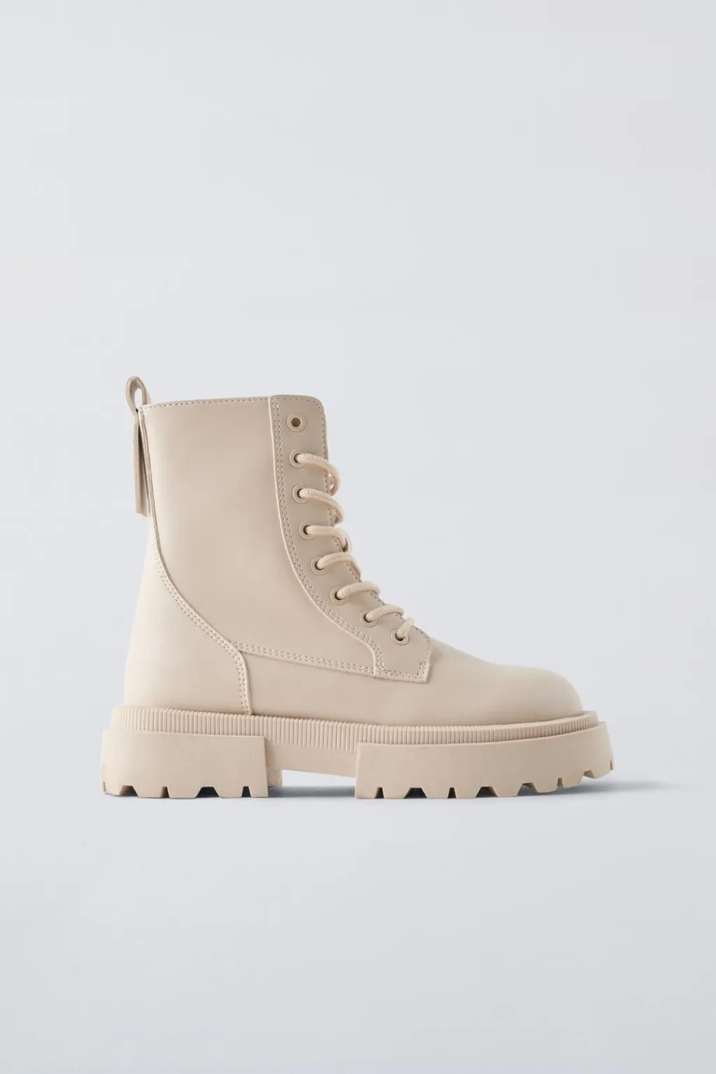 Niños ZARA 6 - 14 Años·Zapatos<BOTÍN ECRU