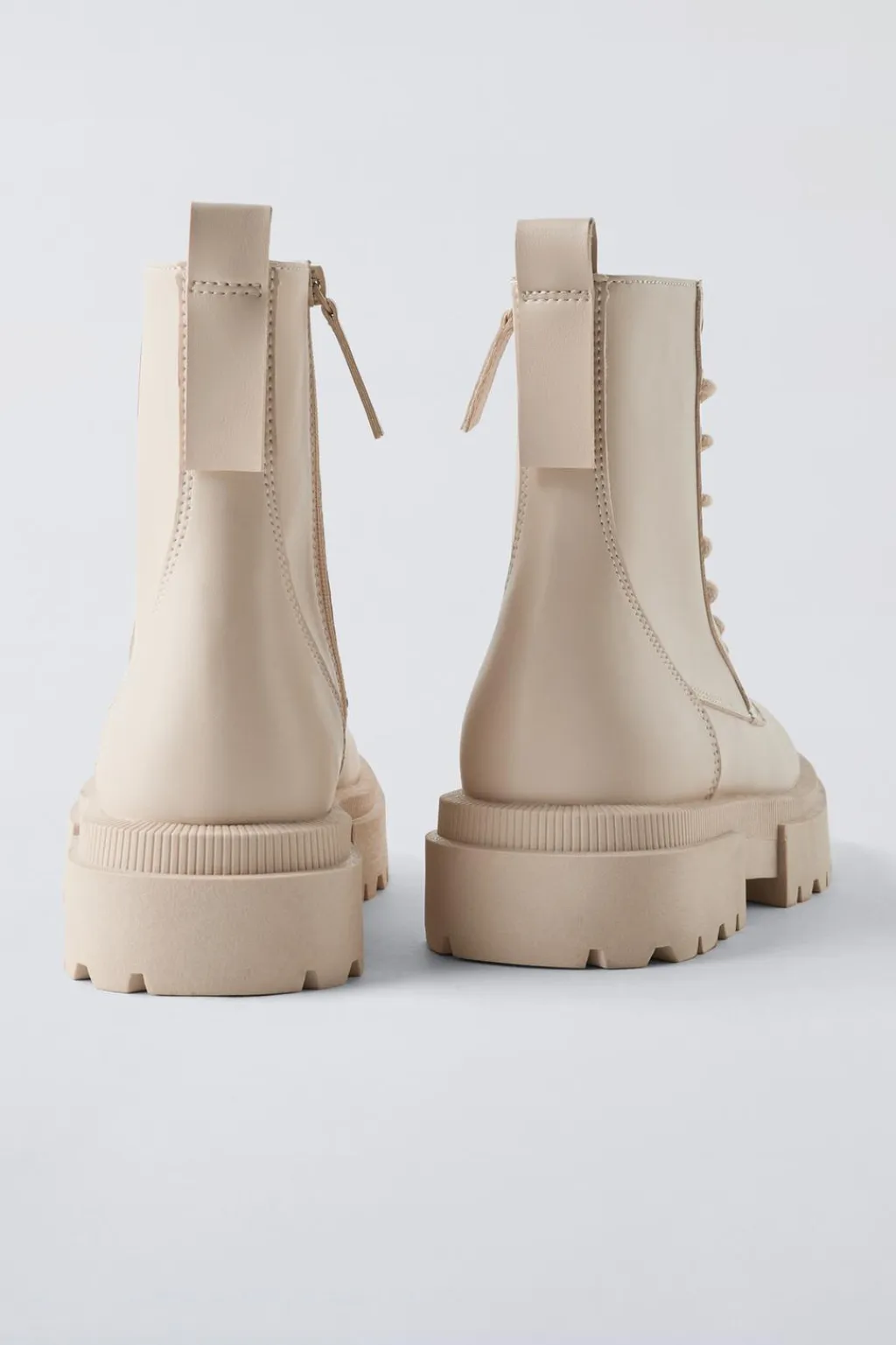 Niños ZARA 6 - 14 Años·Zapatos<BOTÍN ECRU