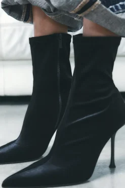 Online BOTÍN EFECTO TERCIOPELO Mujer Zapatos