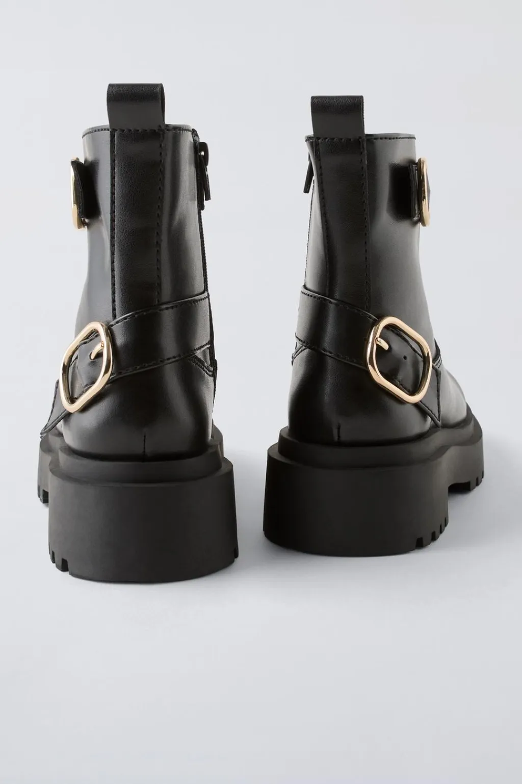 Niños ZARA 6 - 14 Años·Zapatos<BOTÍN HEBILLAS