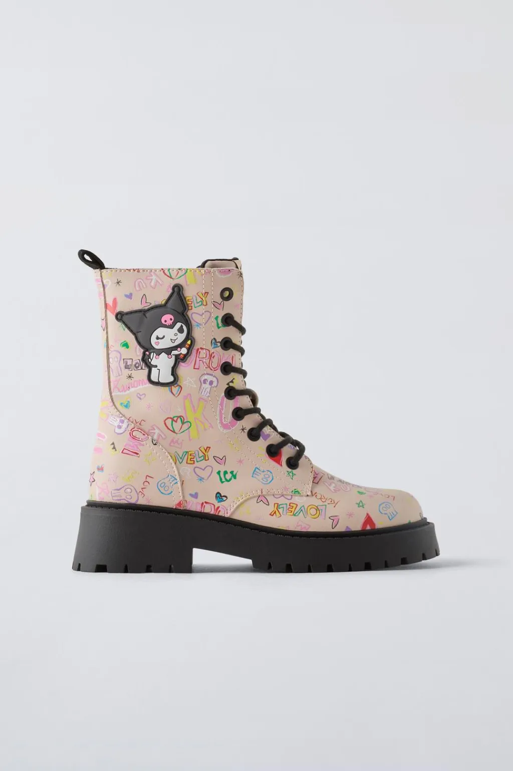 Niños ZARA 6 - 14 Años·Zapatos<BOTÍN KUROMI © SANRIO