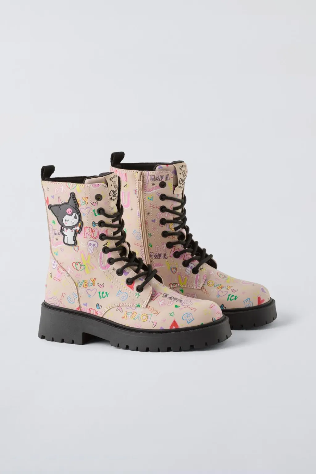 Niños ZARA 6 - 14 Años·Zapatos<BOTÍN KUROMI © SANRIO