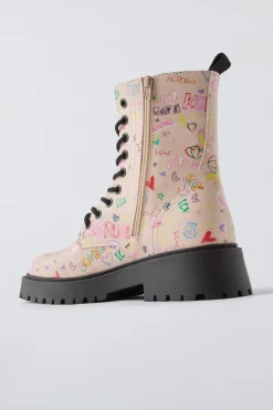 Niños ZARA 6 - 14 Años·Zapatos<BOTÍN KUROMI © SANRIO