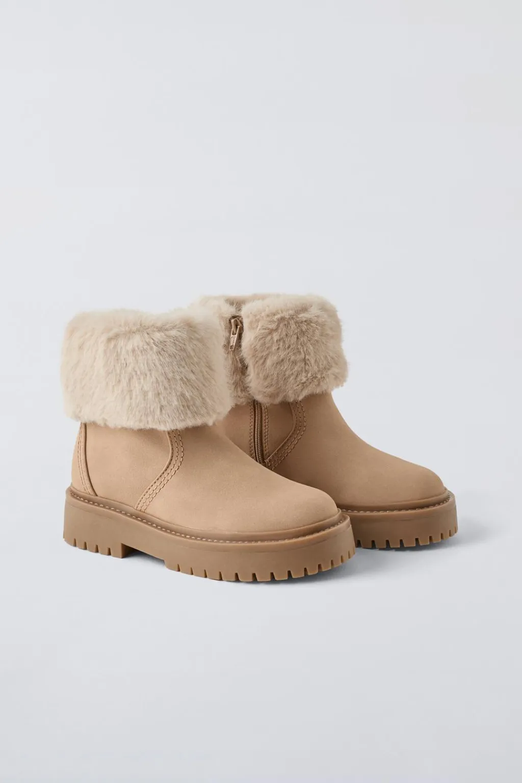 Niños ZARA 6 - 14 Años·Zapatos<BOTÍN PELO VUELTA