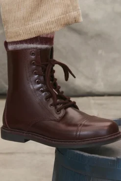 Niños ZARA 6 - 14 Años·Zapatos<BOTÍN PIEL CORDONES LIMITED EDITION