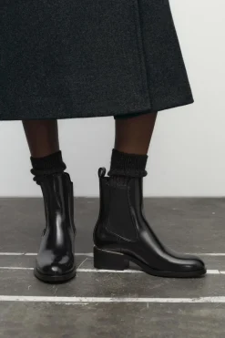 Hot BOTÍN PLACA Mujer Zapatos