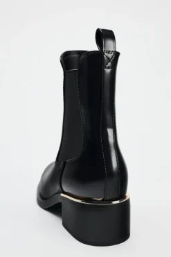 Hot BOTÍN PLACA Mujer Zapatos